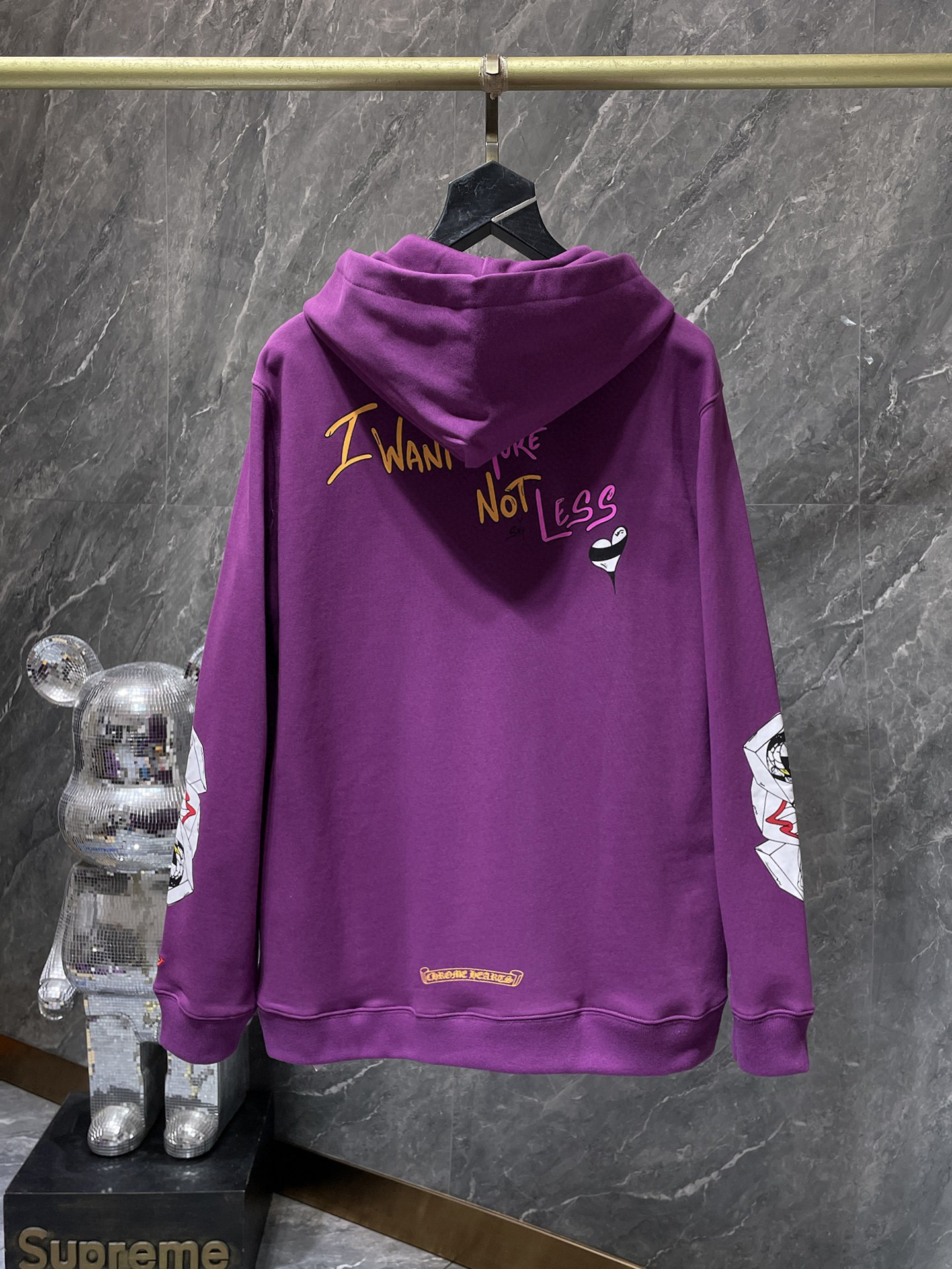 Chrome Hearts Matty Boy Hoodie Purple Color
