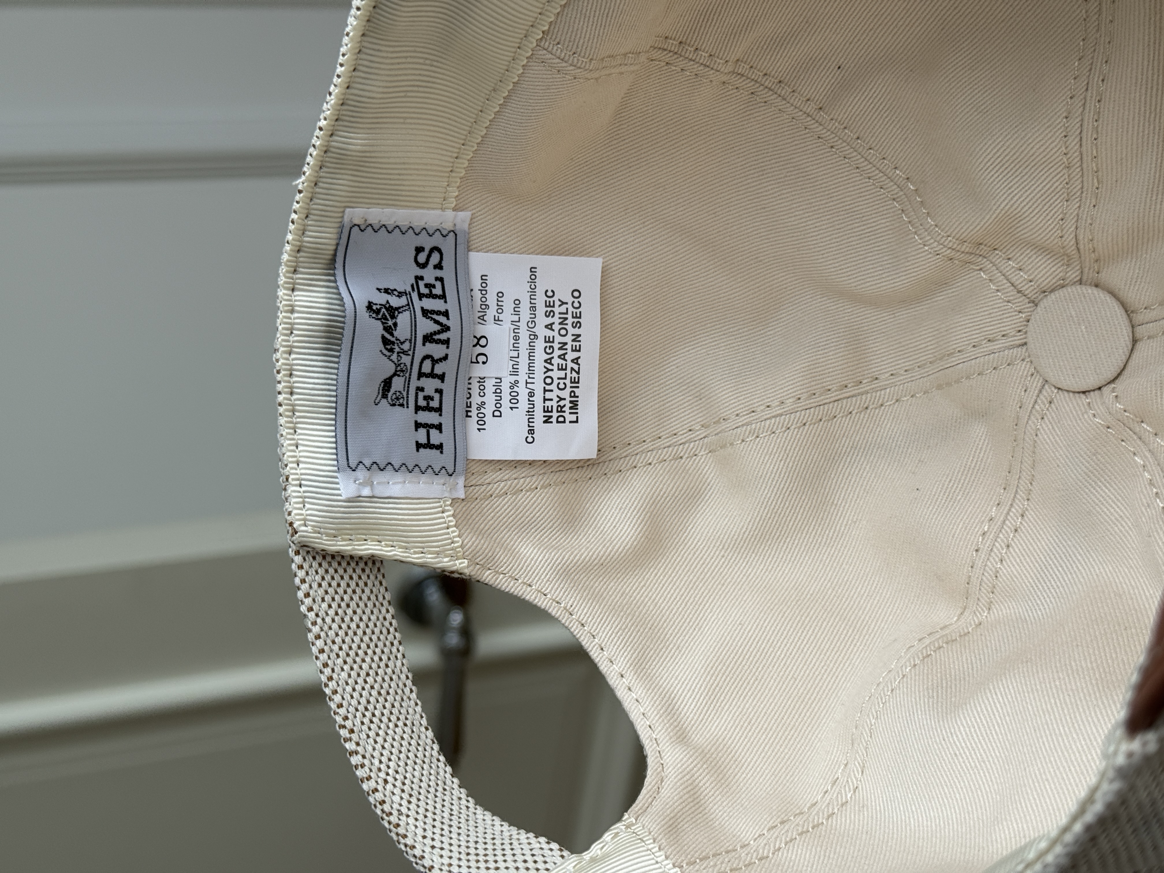 Hermès Sevres Evelyne Baseball Cap