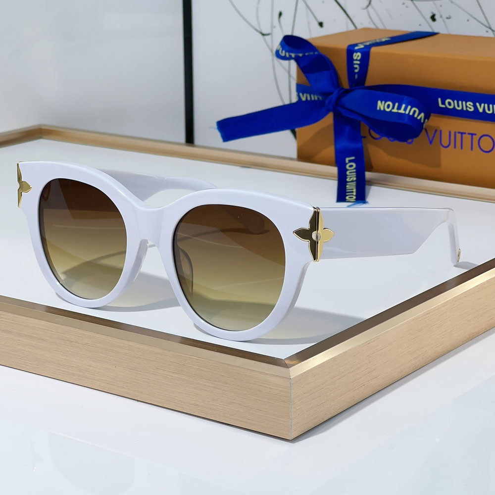 LV Clockwise Canvas sunglasses Top quality