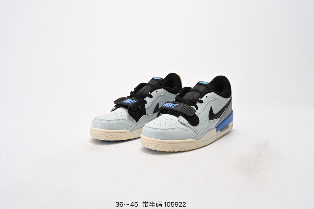 Air Jordan Legacy 312 Low AJ312  Black X Light Blue