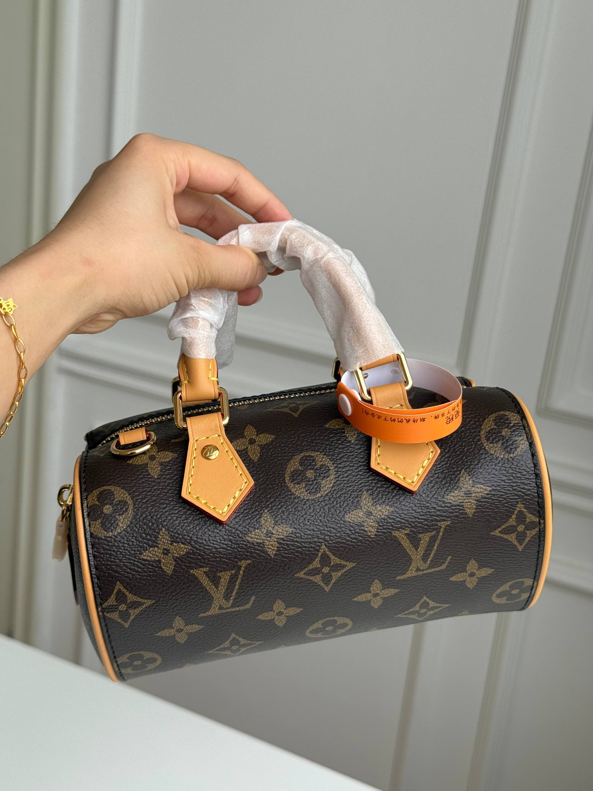 LOUIS VUITTON Nano Cannes Monogram Cylindrical Vanity Bag