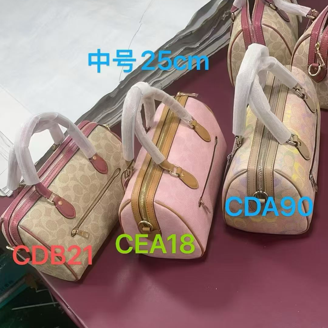 Women Handbag CDB21 CEA18 CDA90 Rowan Satchel Bag In Rainbow Signature Canvas