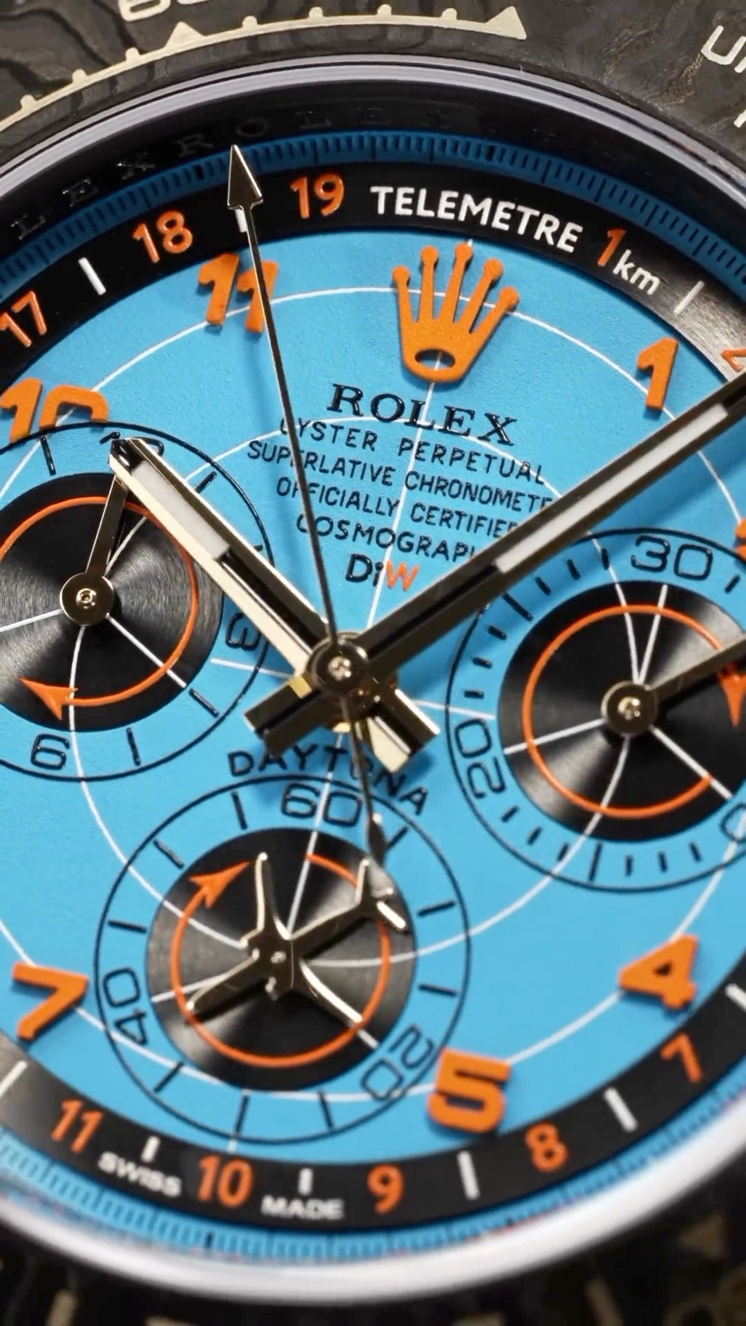 DiW Rolex Carbon Daytona 