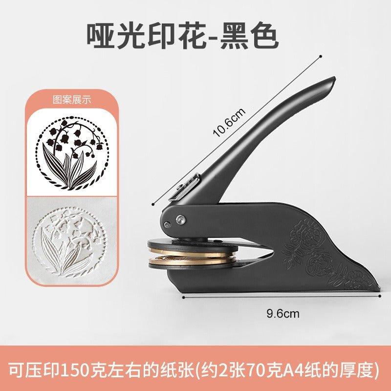 8002 Hand Vise Steel Stamp Embosser