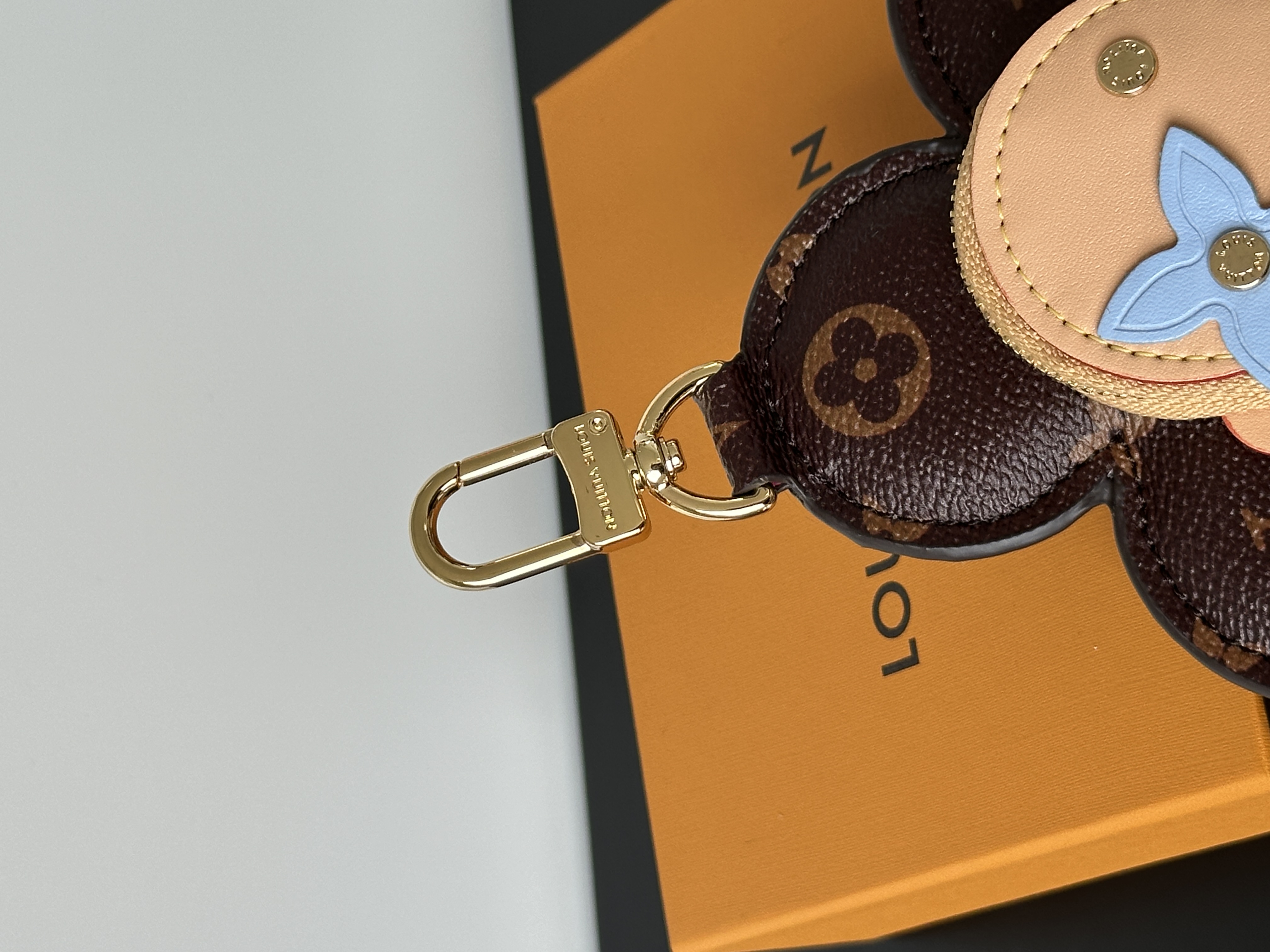 Louis Vuitton Vivienne Flower Pouch Bag Charm & Key Holder