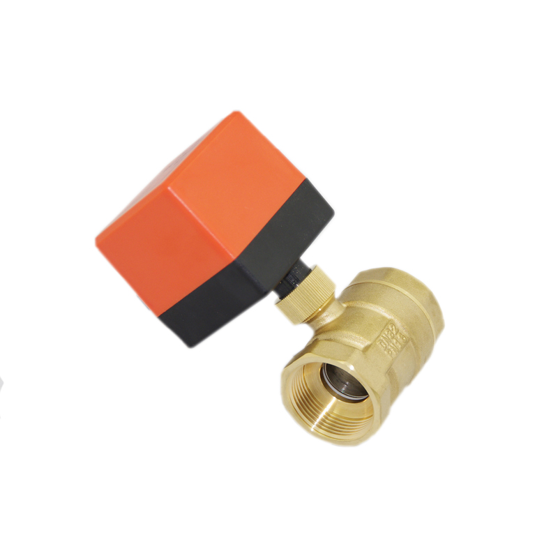 2 Way Motorized Ball Valve 220V 12V 24V 3-Wire 2 Point Control Brass Electric Ball Valve