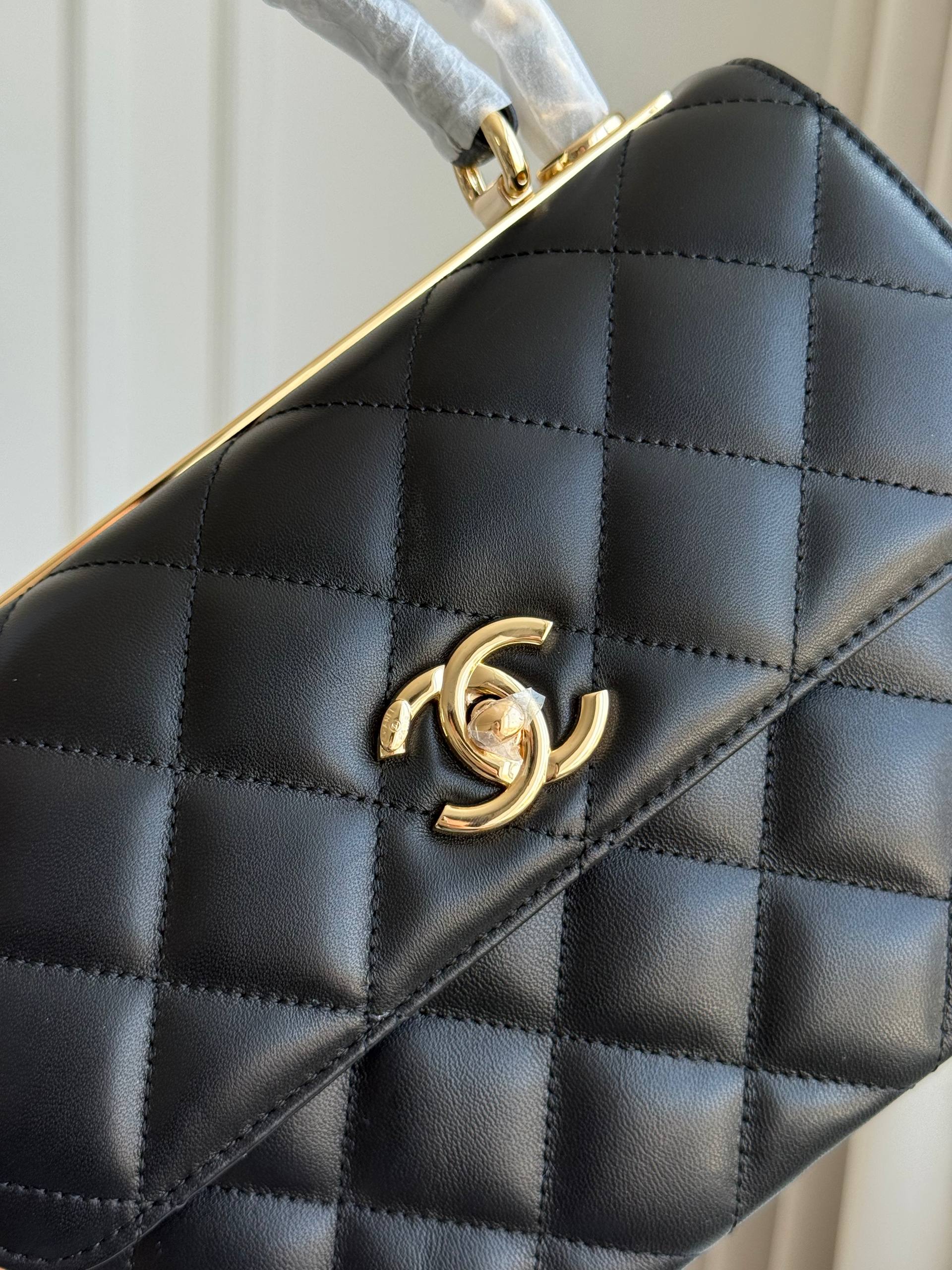 Chanel Trendy CC Top Handle Flap Bag