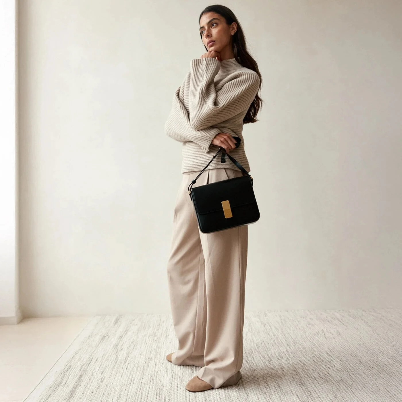 Monceau - Cuir Box Noir