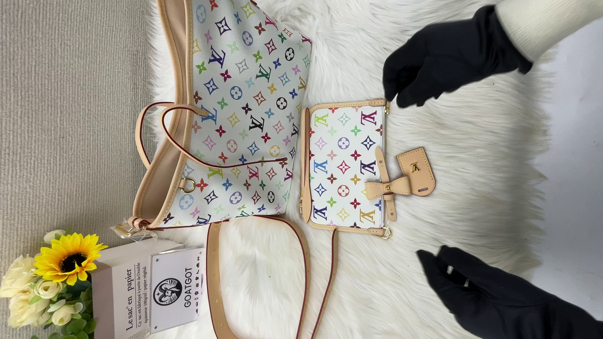 LV x TM Carryall Bag - 10A mirror version