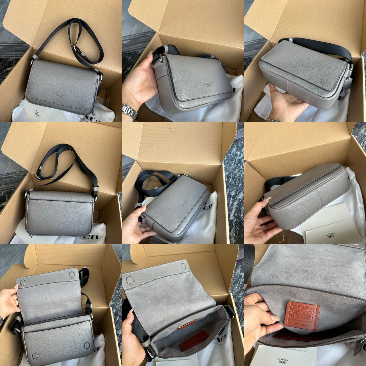 Men Handbag CDZ95 CDZ97 Jack Small Flap Crossbody Shoulder Bag