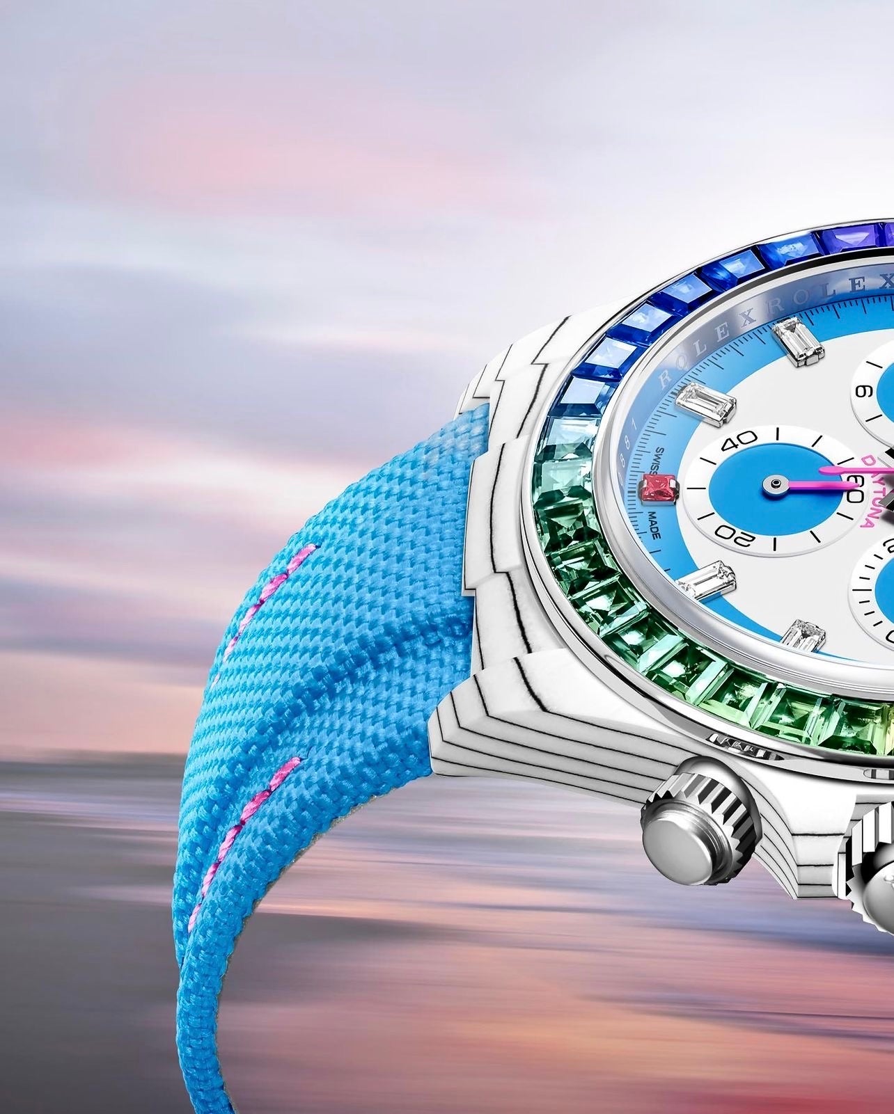 DiW Rolex Daytona RAINBOW S【1:1 Replica】