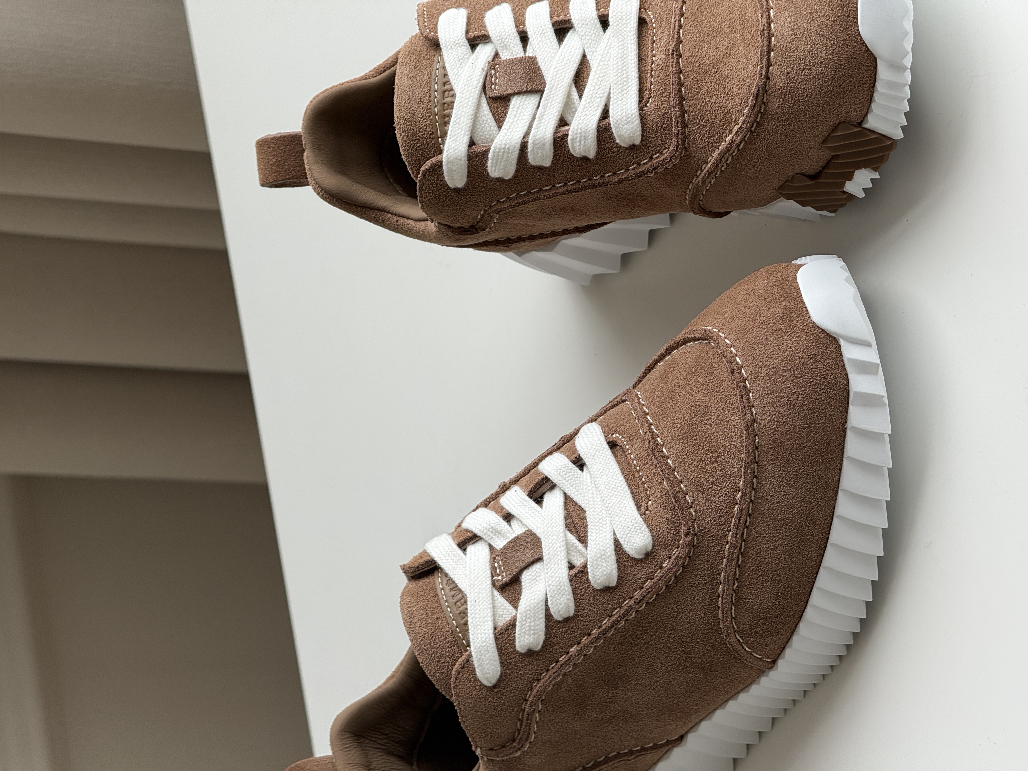 Hermès Bouncing Suede Sneakers