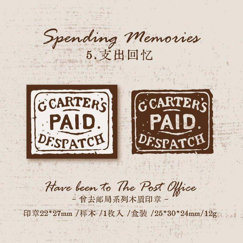 7011 Wooden Stamps Big Day Serie