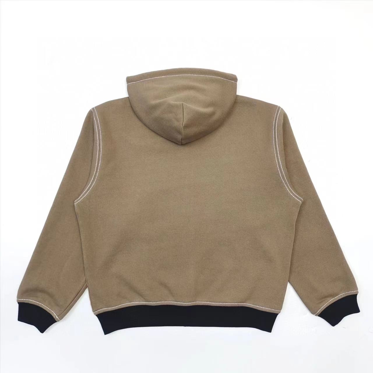 sp5der The trend of light brown sweatshirts
