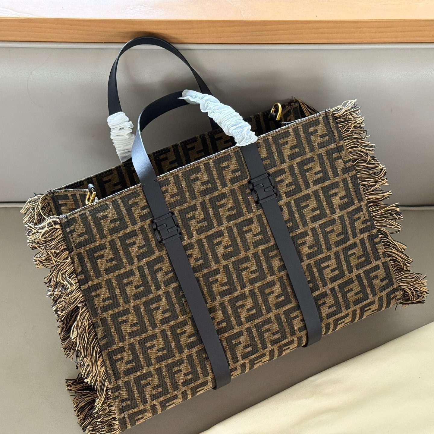 SUMMER TOTE MONOGRAM 40X30CM