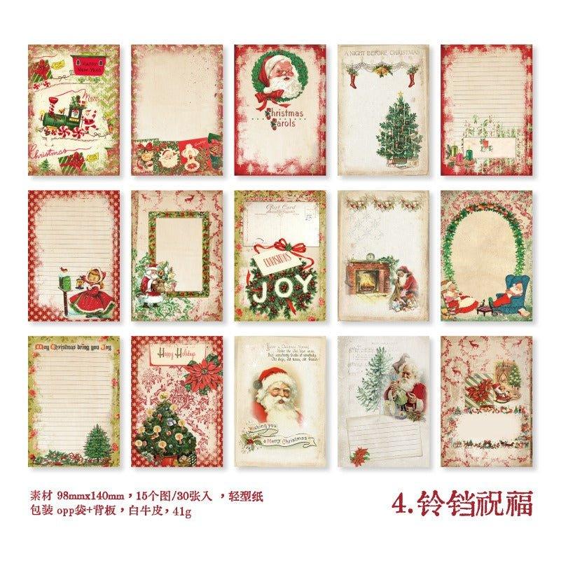 2158 Stock Paper Christmas Album Series