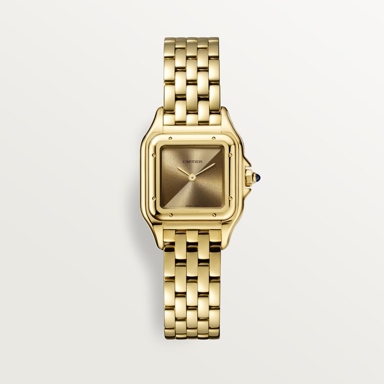 PANTHÈRE DE CARTIER WATCH Small model, quartz movement, yellow gold【1:1 Replica】