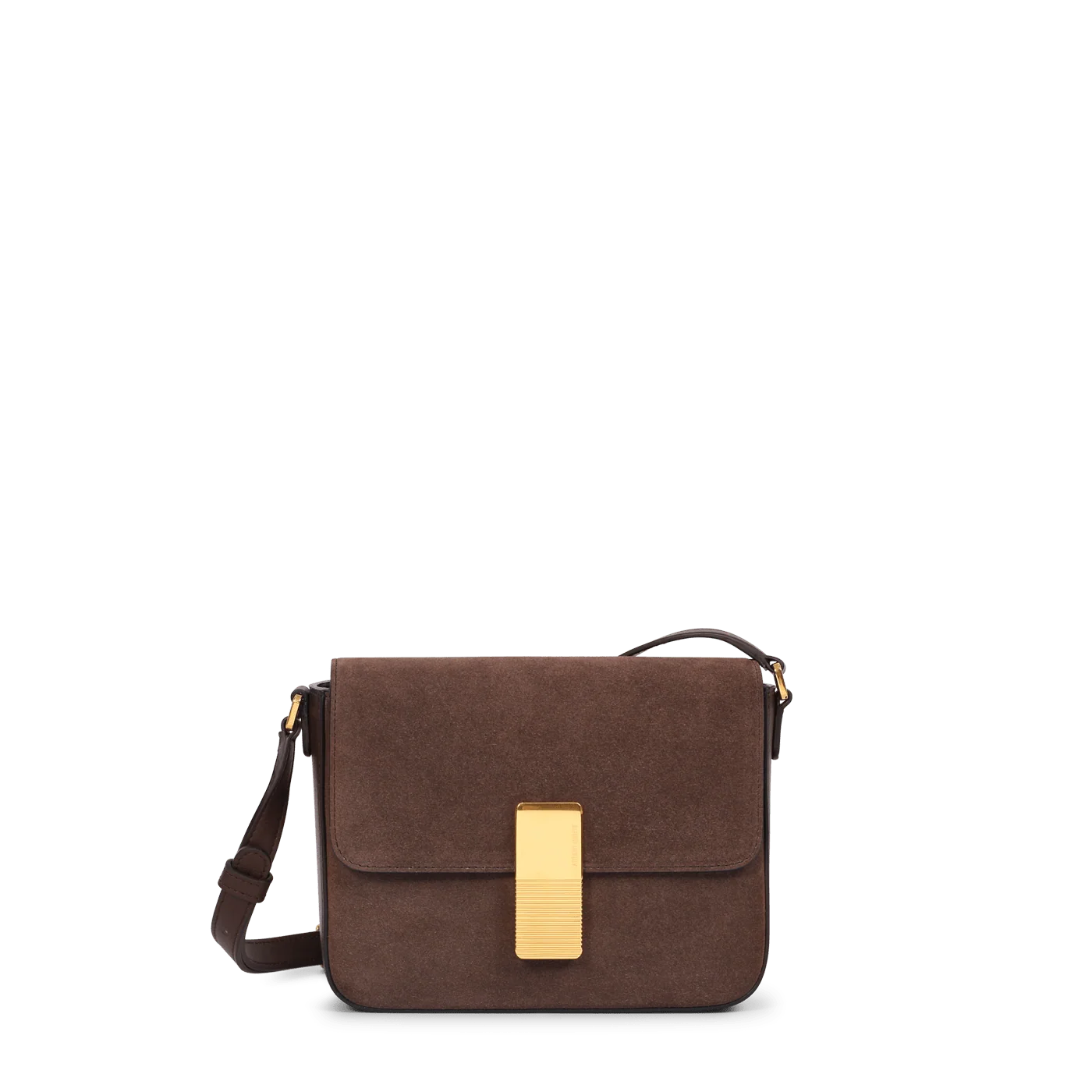 Mini Monceau - Cuir Velours Chocolat