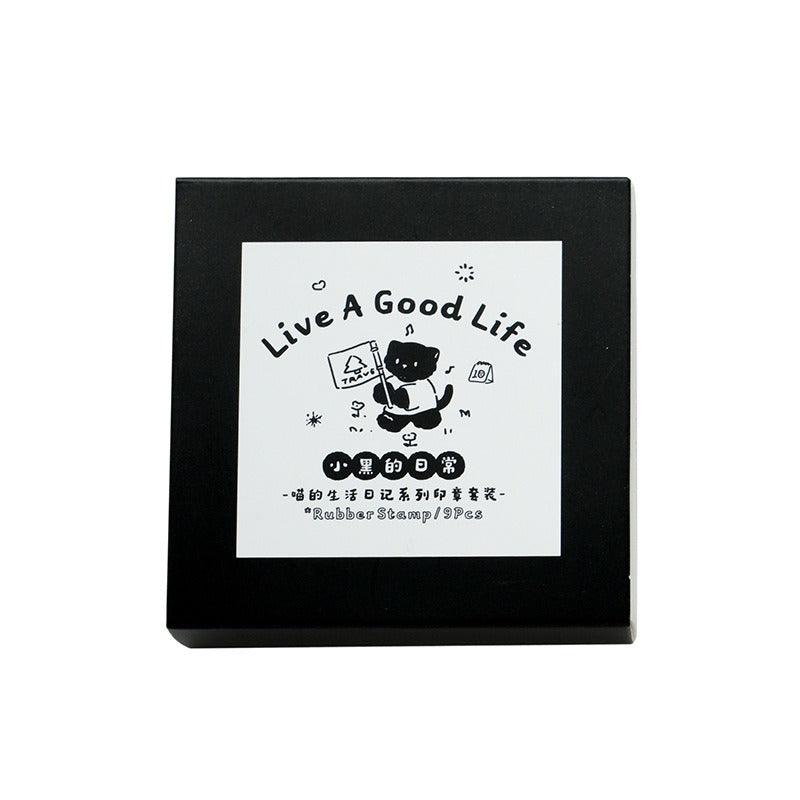 7004 Twilight Stamp Set Meow's Life Diary Collection