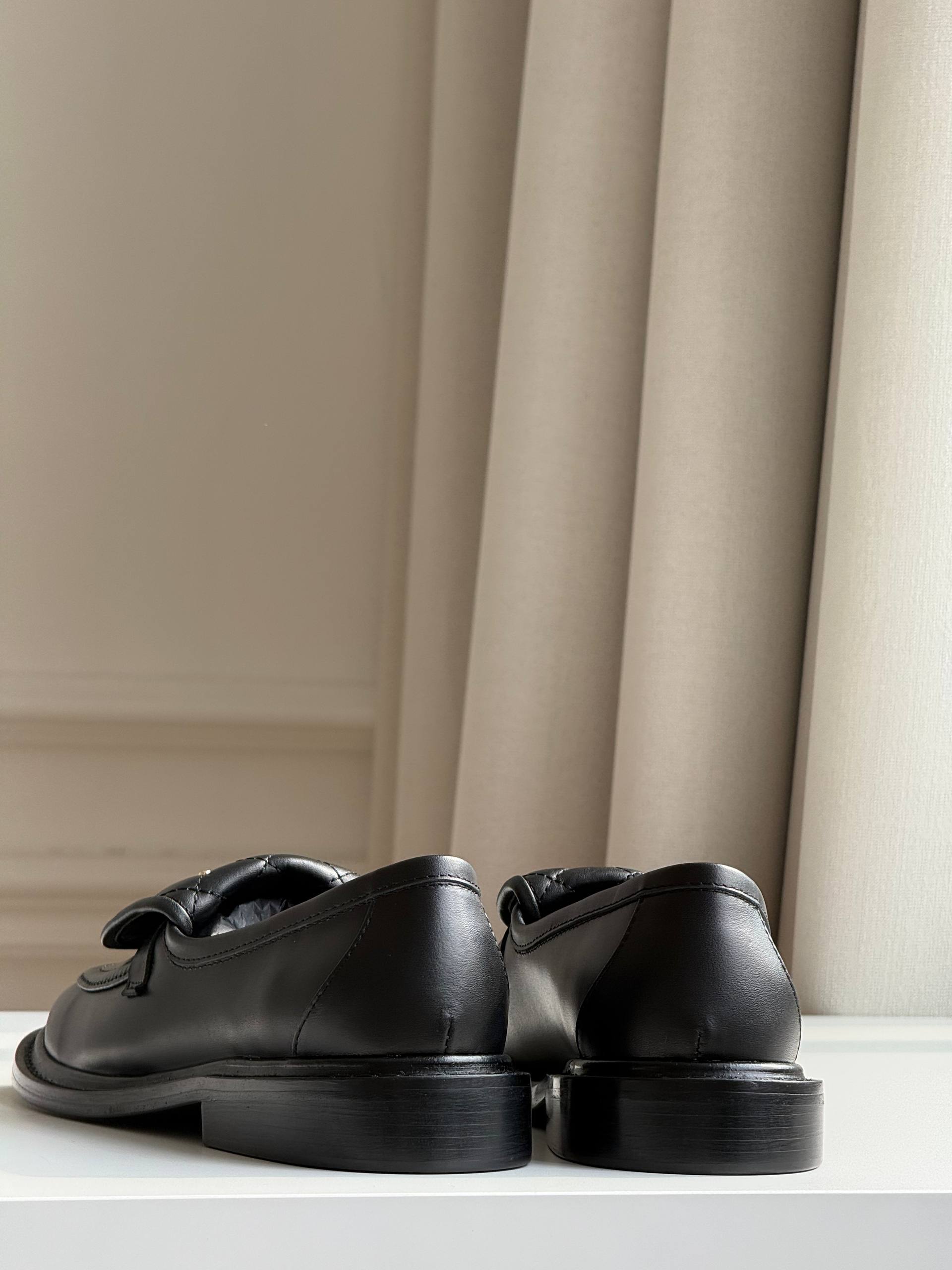 Chanel Quilted CC Turnlock Loafers