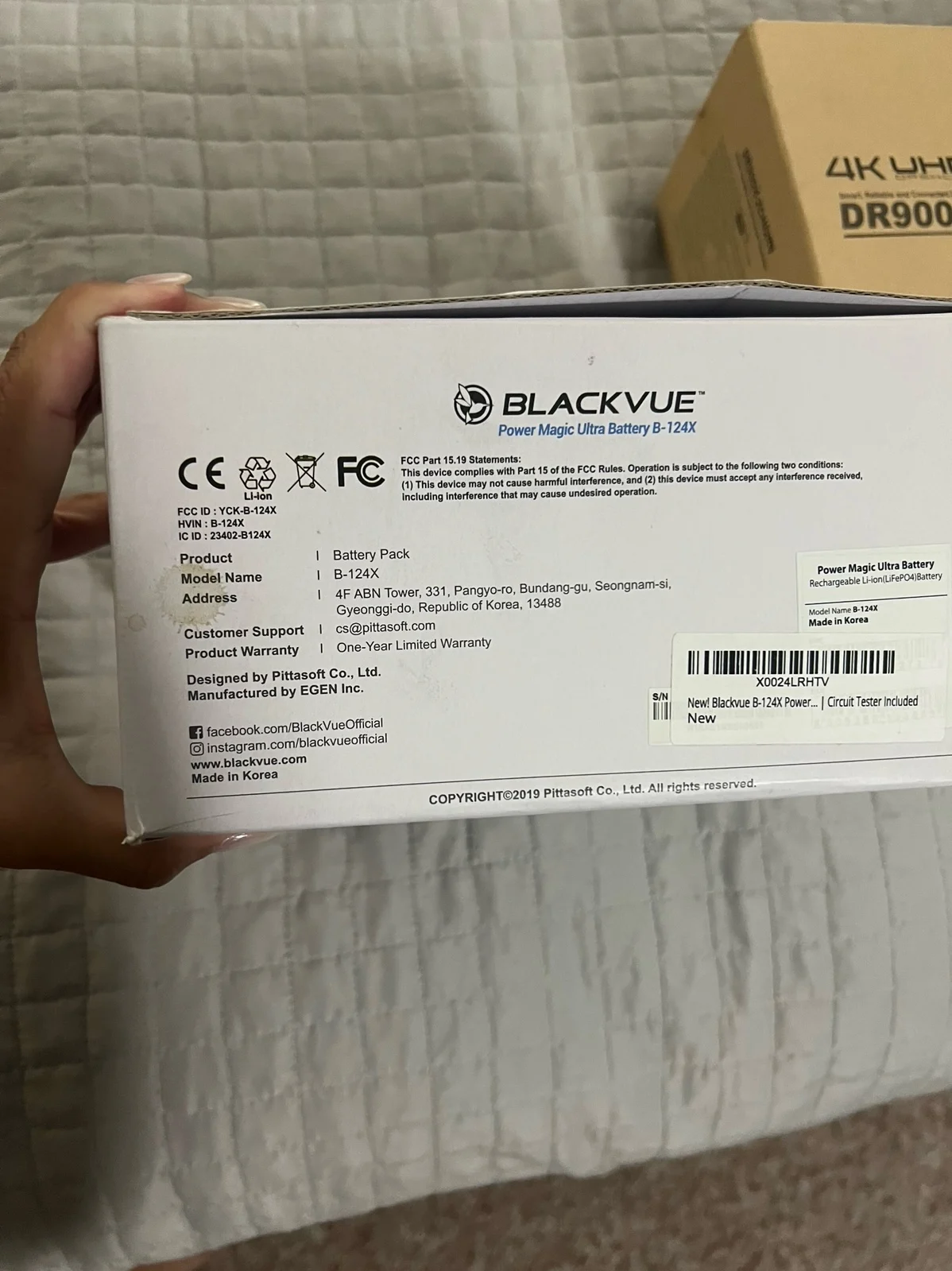 BlackVue Dash Cam Like new RGCZ8
