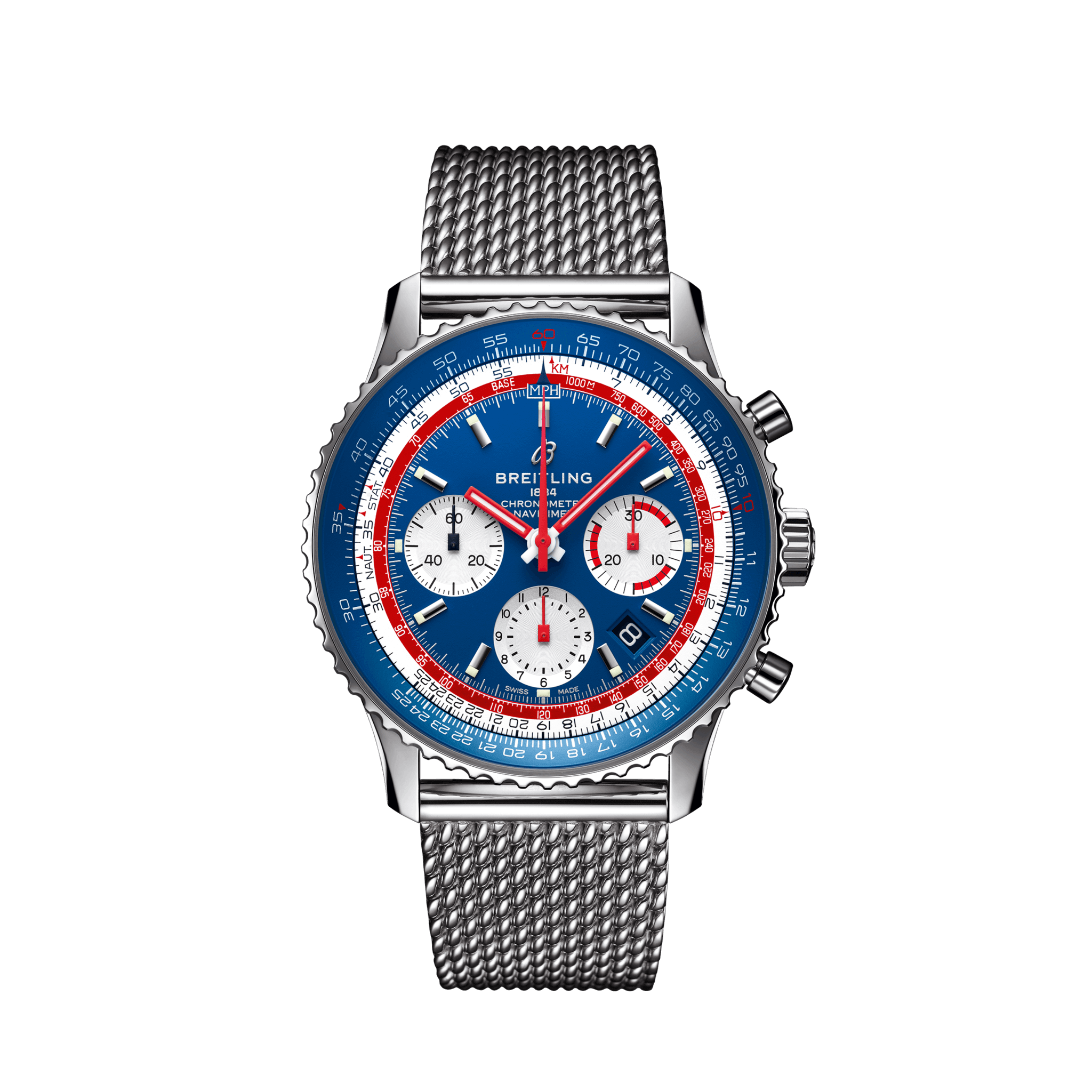 Breitling Navitimer B01 Chronograph PAN AM AB01212B1C1A1【1:1 Replica】