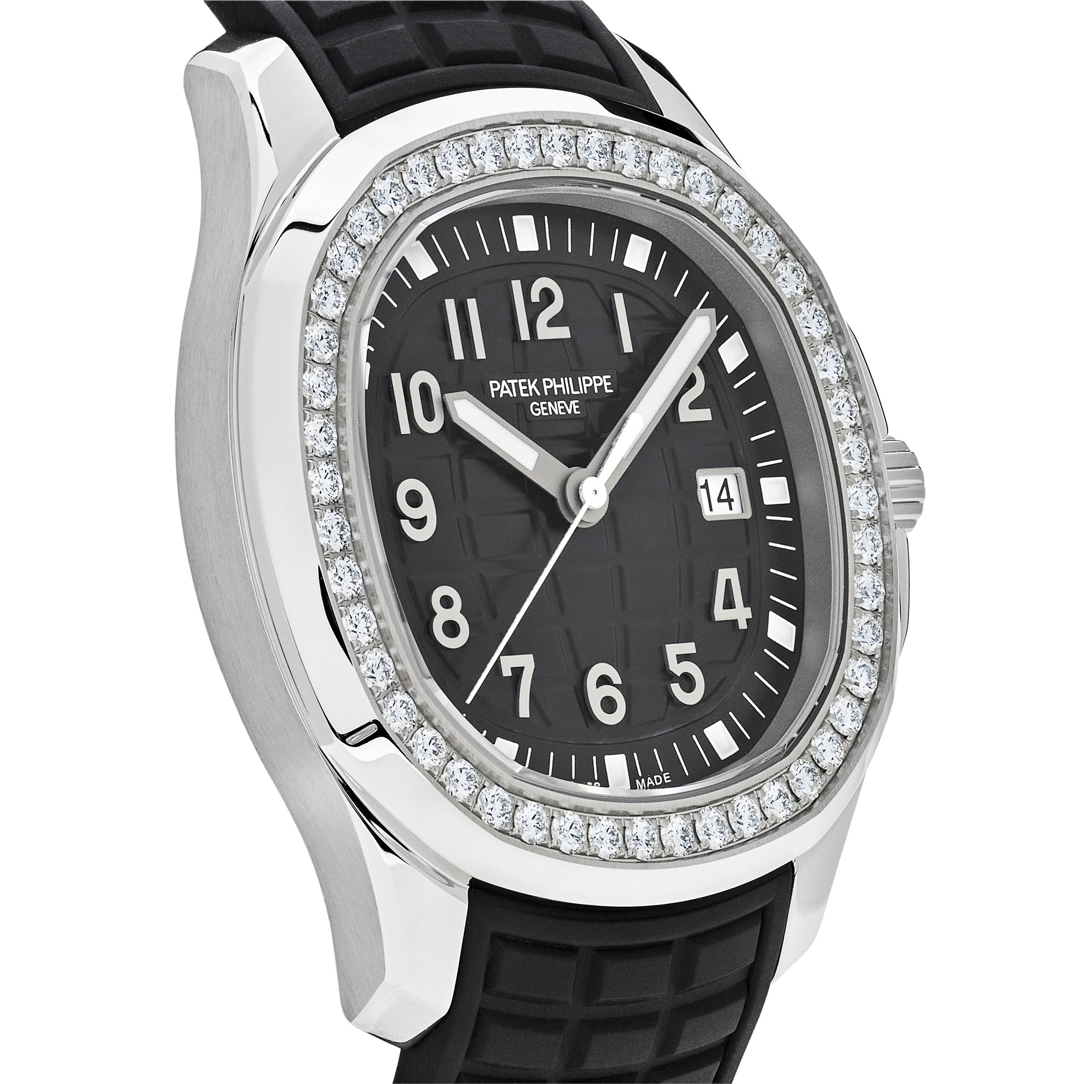 Patek Philippe Aquanaut Luce Black Dial Diamond Bezel 5267/200A-001【1:1 Replica】