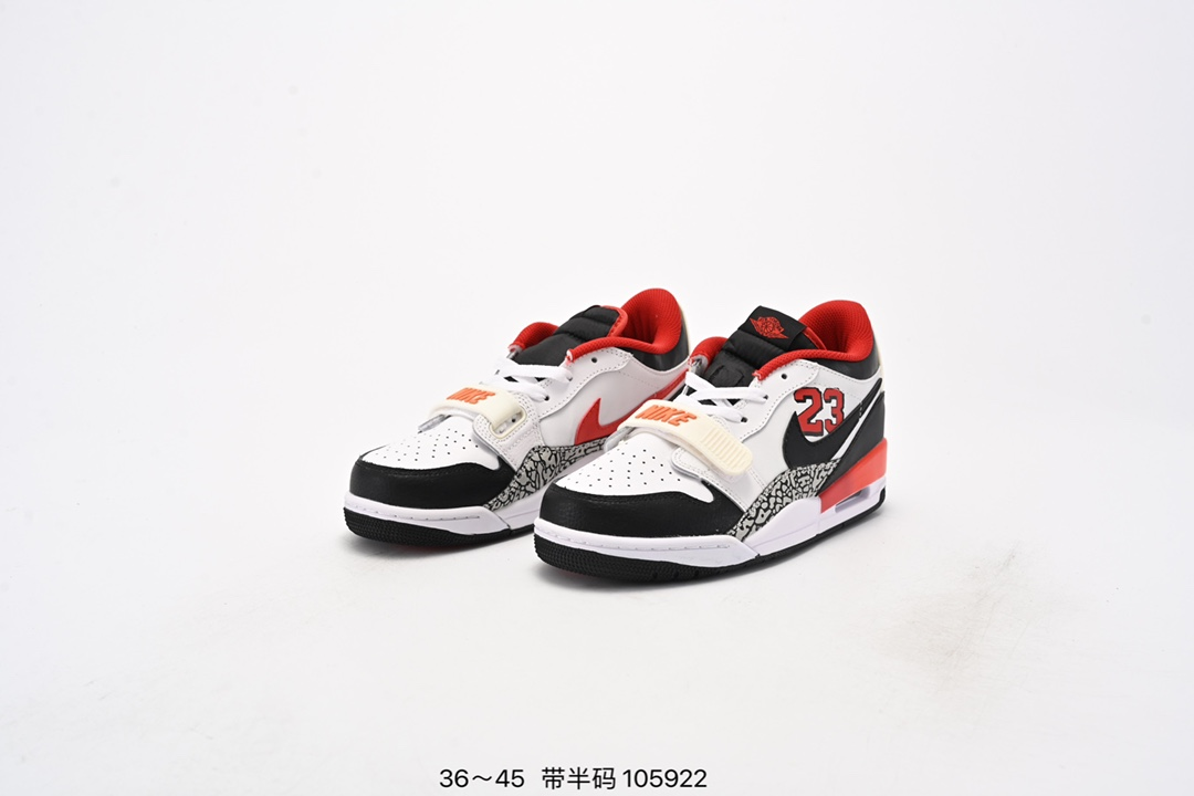 Air Jordan Legacy 312 Low AJ312  Black X Red X White