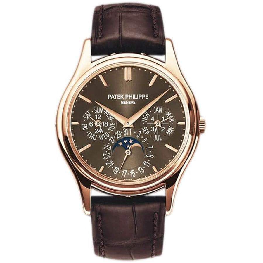 Patek Philippe Grand Complications Perpetual Calendar Moon Phase 37mm 5140R Brown Dial【1:1 Replica】