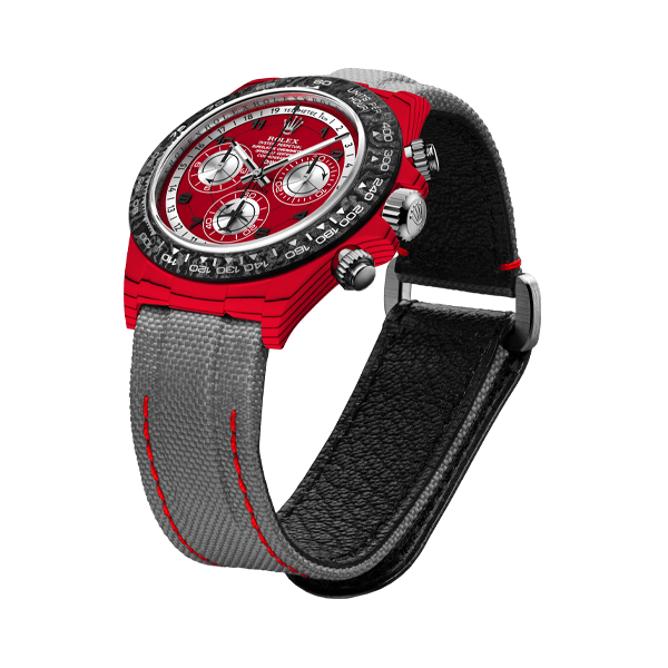 ROLEX Diw Daytona avia red 40mm oyster red quartz【1:1 Replica】