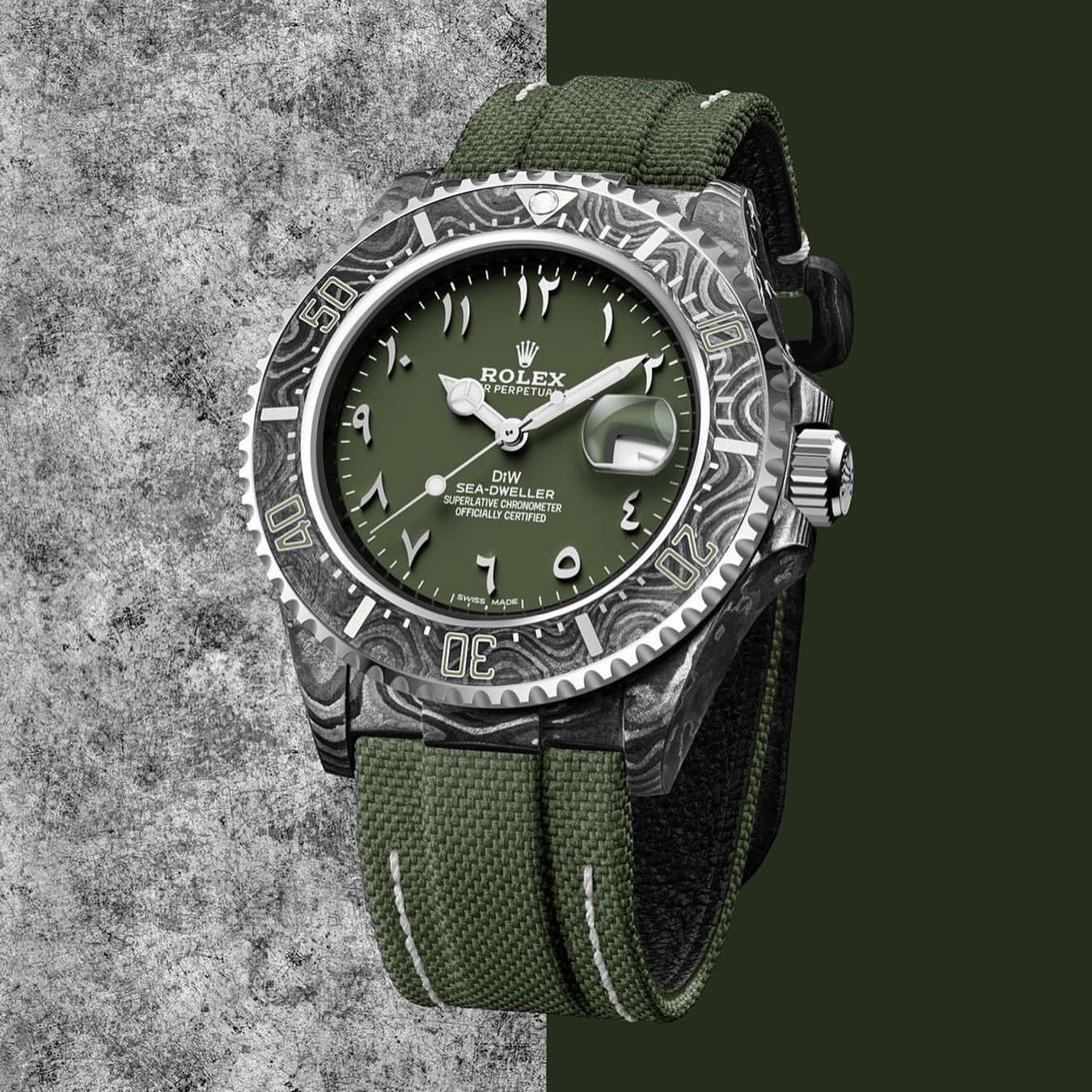 NTPT Carbon DiW Rolex Sea Dweller 43 