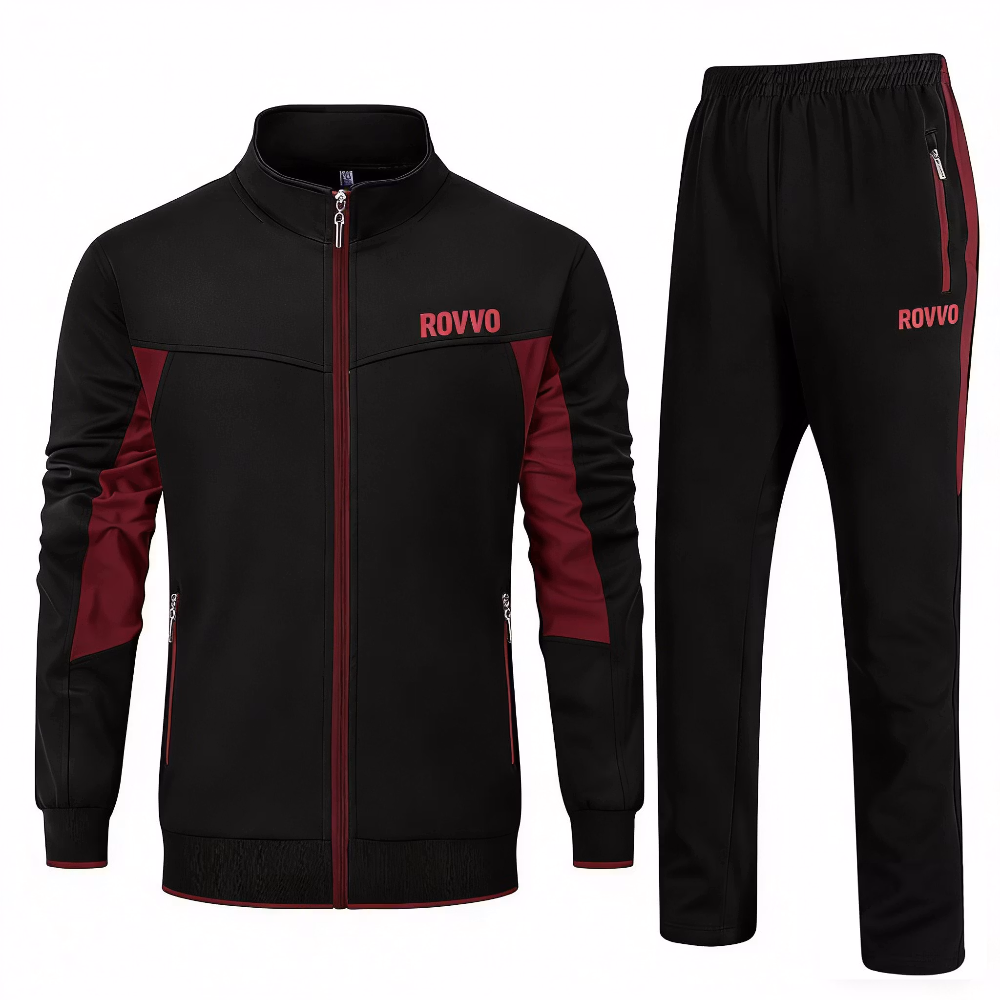 High Quality Custom Adult Quick Dry Football Jersey Sportswear Clothing Fitness Long Sleeve Full Zipper Football Tracksuits Set