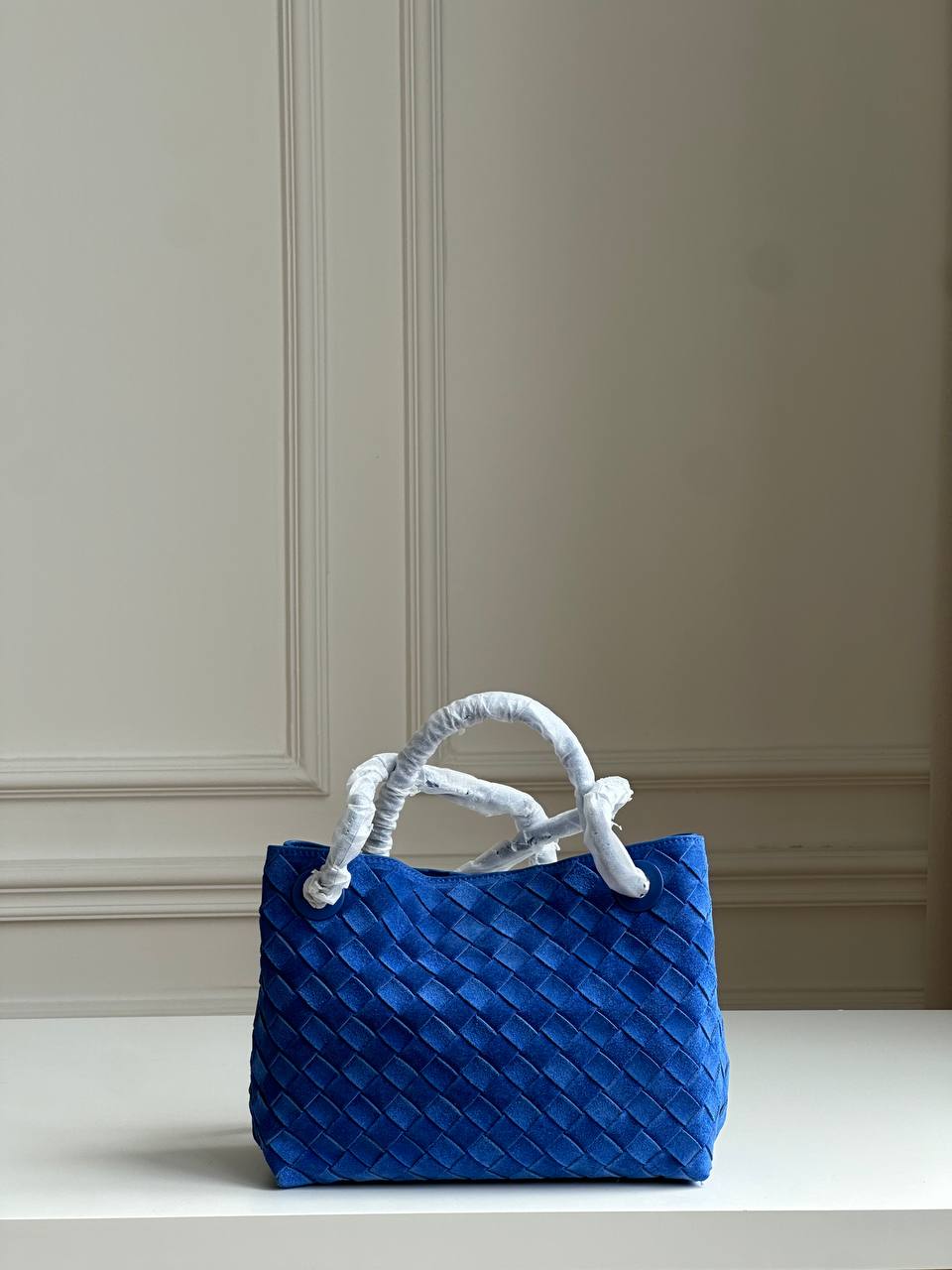 Bottega Veneta Andiamo Small Suede Tote Bag