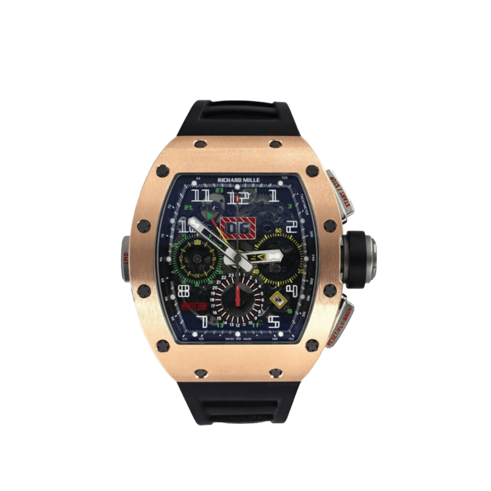 Richard Mille GMT Rose Gold RM 11-02【1:1 Replica】