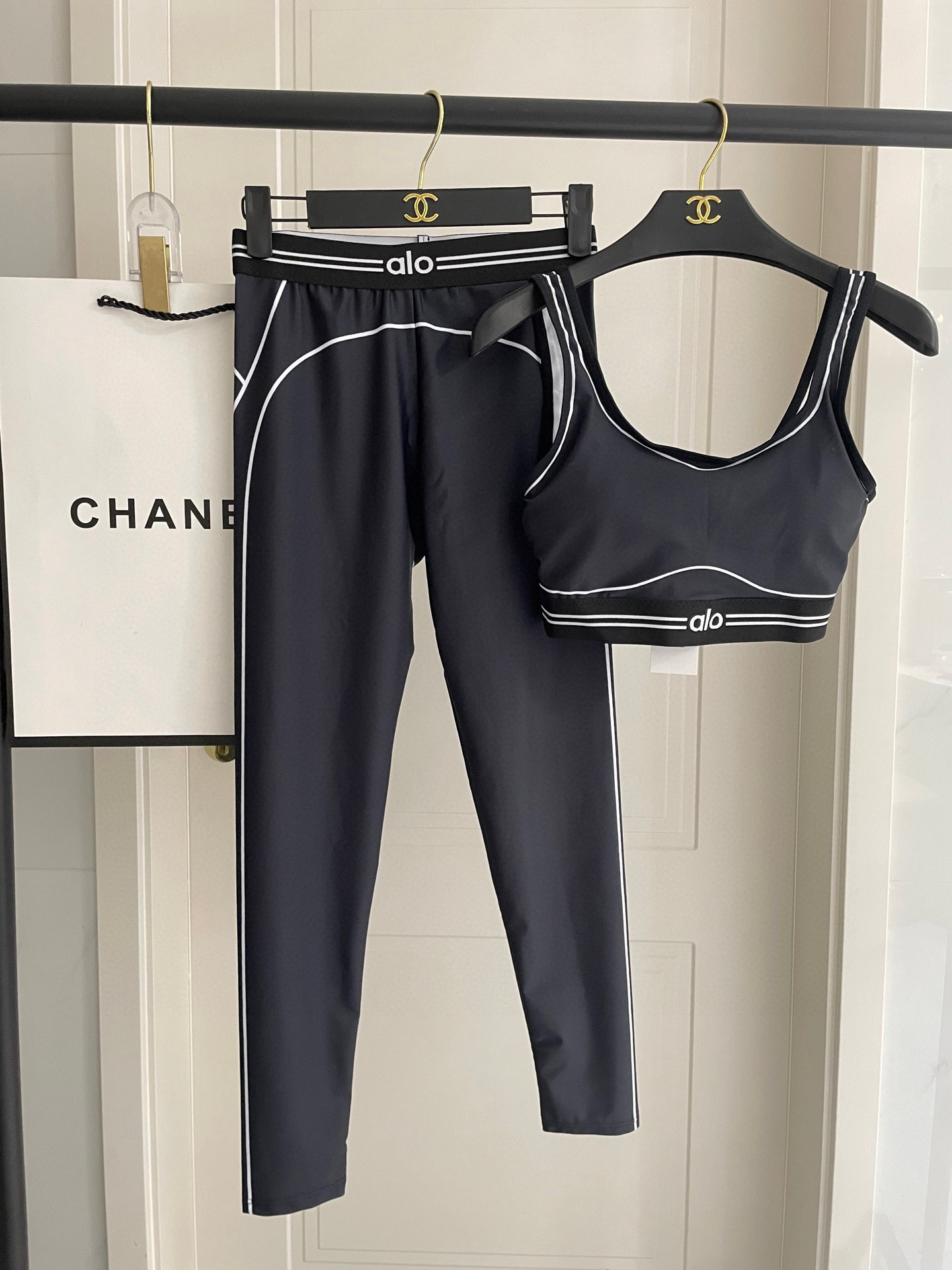 ALO Yoga Set Black