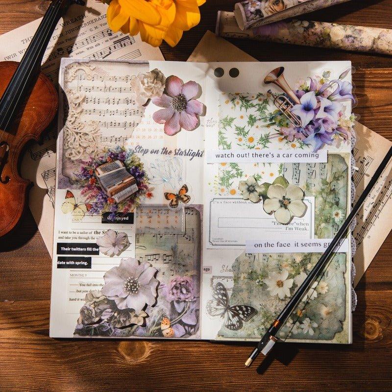 2064 Music Theme Material Paper