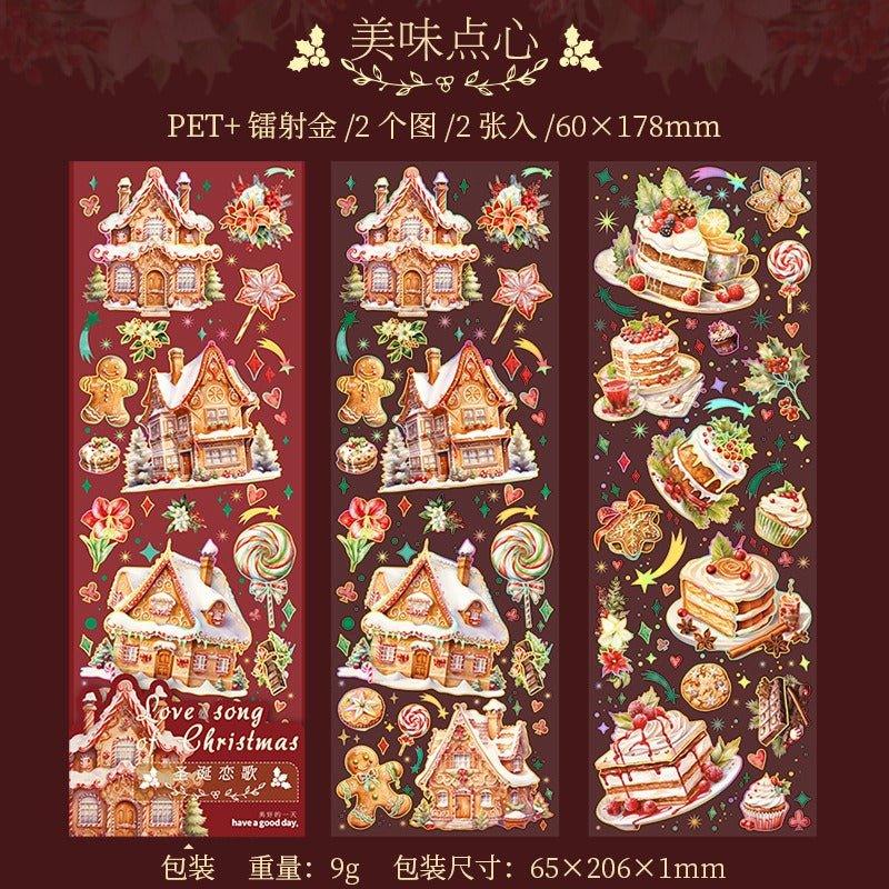 1034 Stickers Christmas Song Series