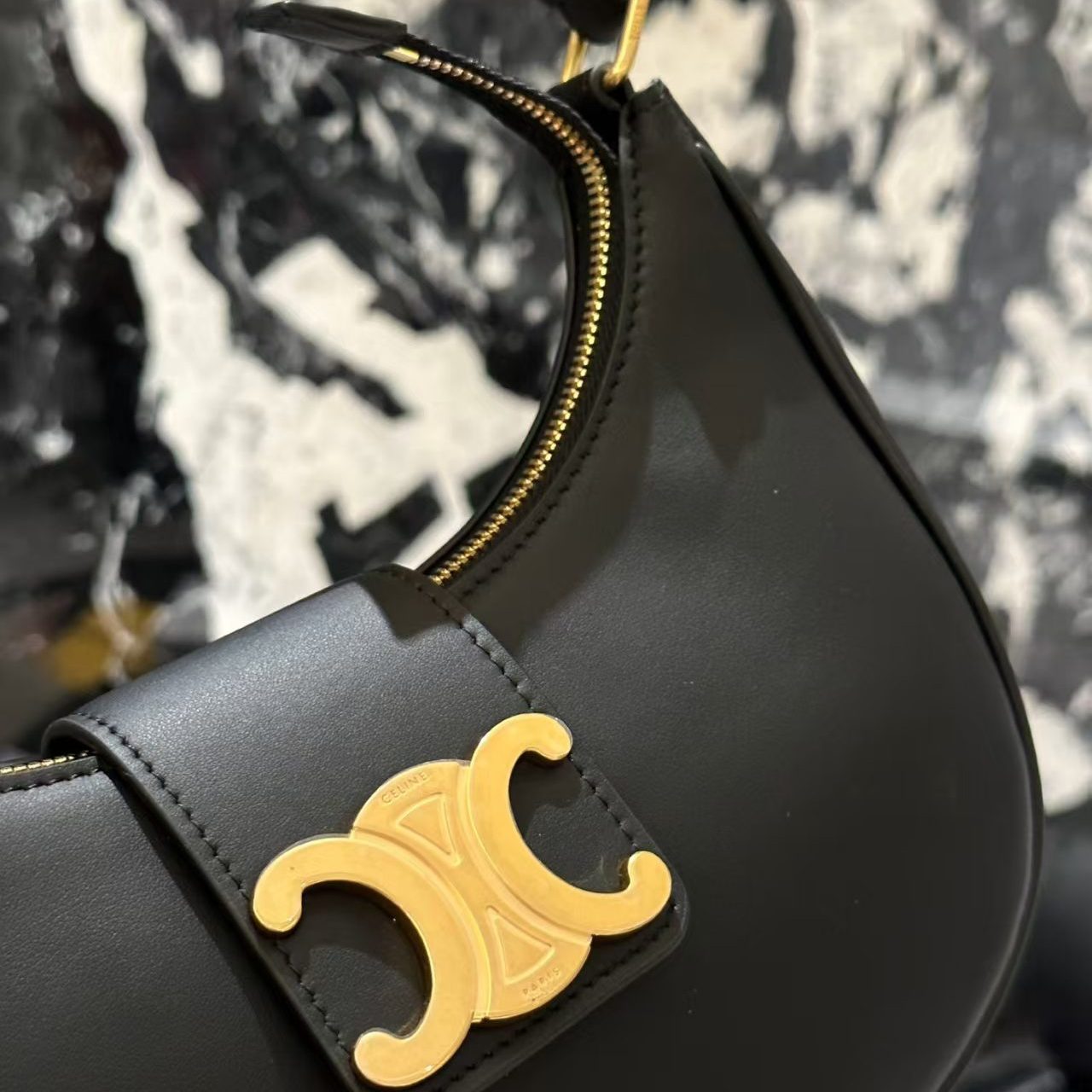 MEDIUM AVA TRIOMPHE BAG IN SMOOTHCALFSKIN