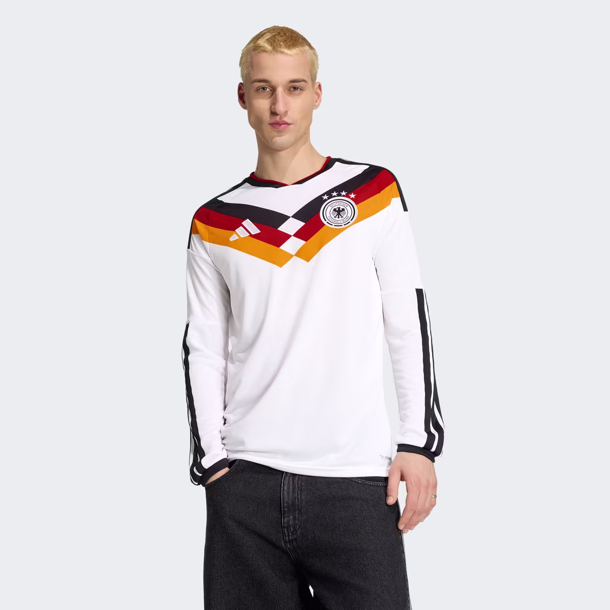 Deutschland 26 Heimtrikot, langärmlig