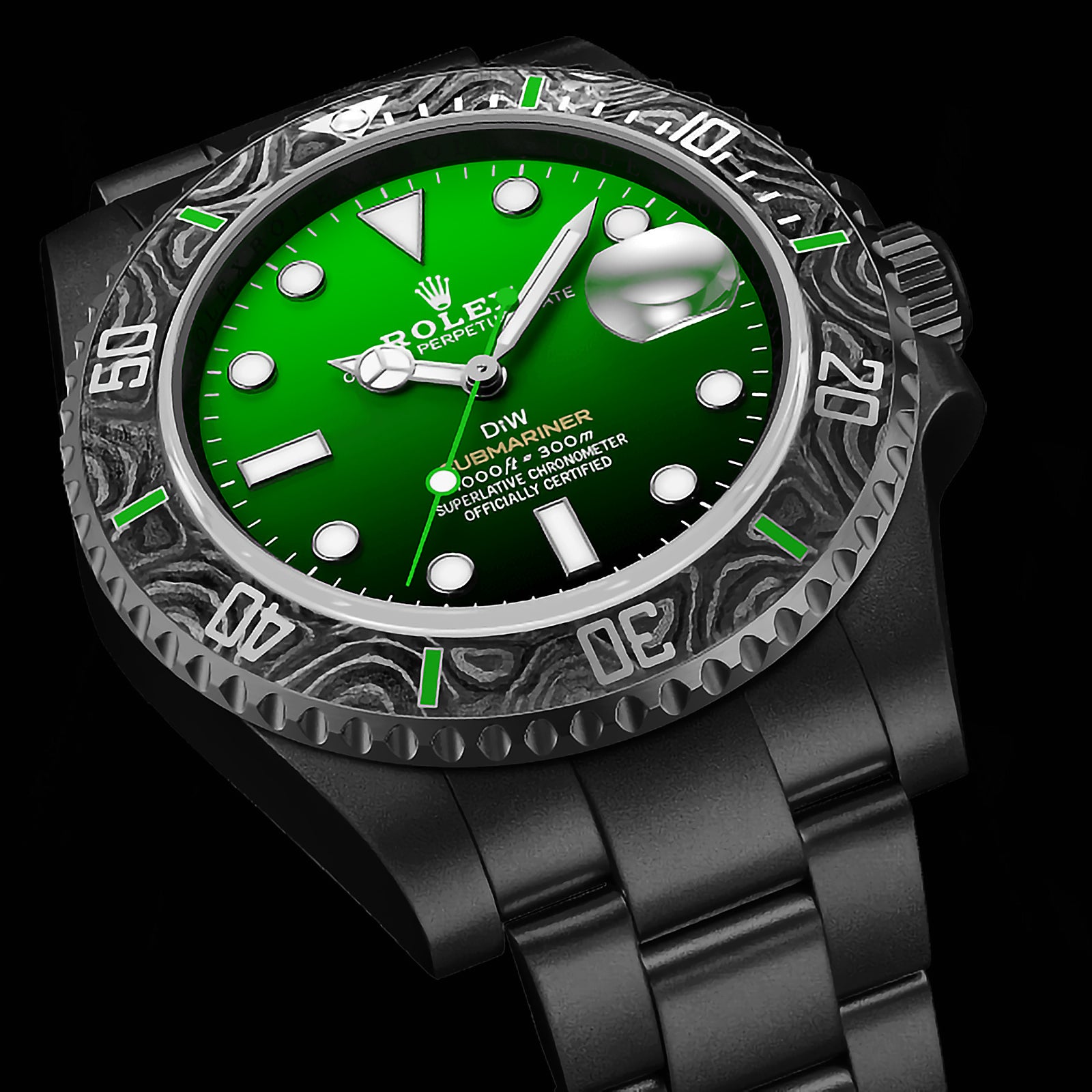 DiW Rolex Submariner PARAKEET【1:1 Replica】