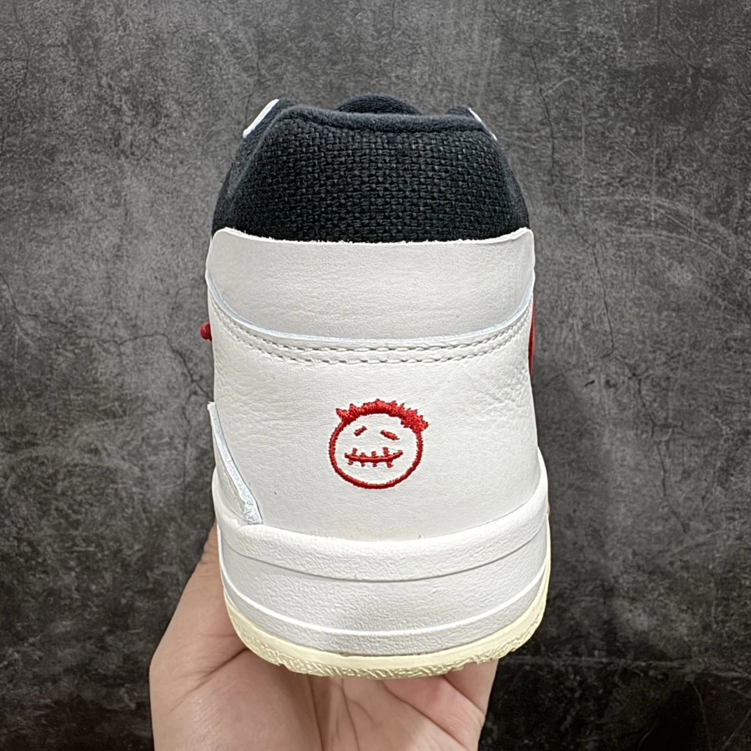 Travis Scott Jumpman Sneakers Black & Red