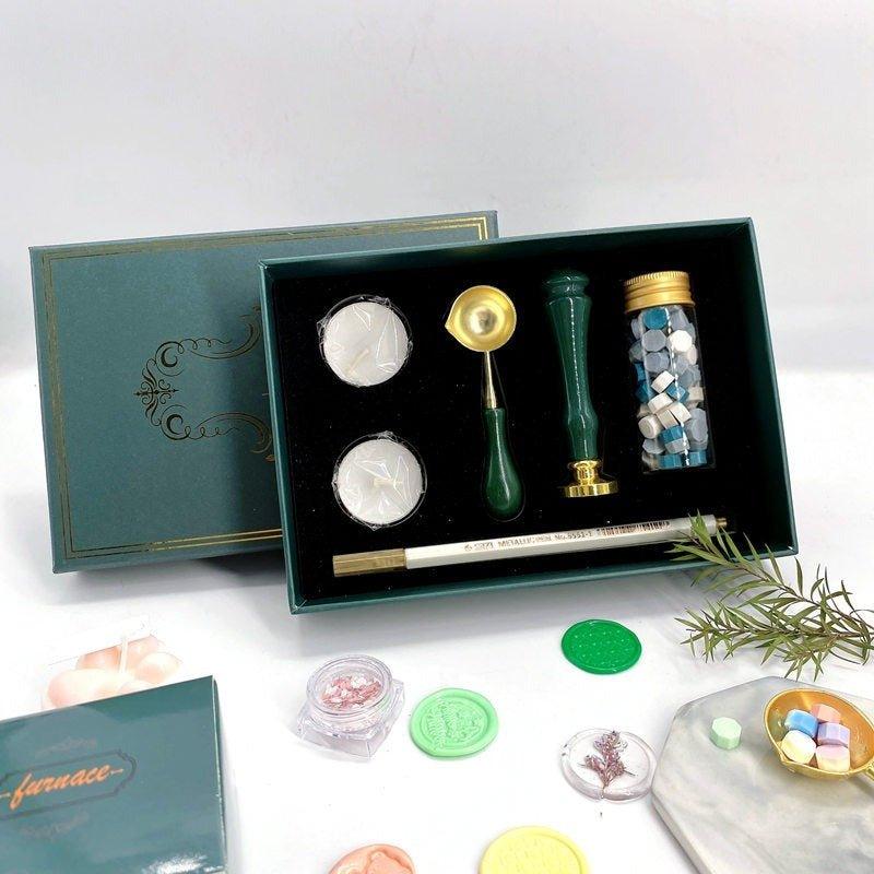 5017 Fire Lacquer Wax Set Wax Grain Valentine's Day Gift