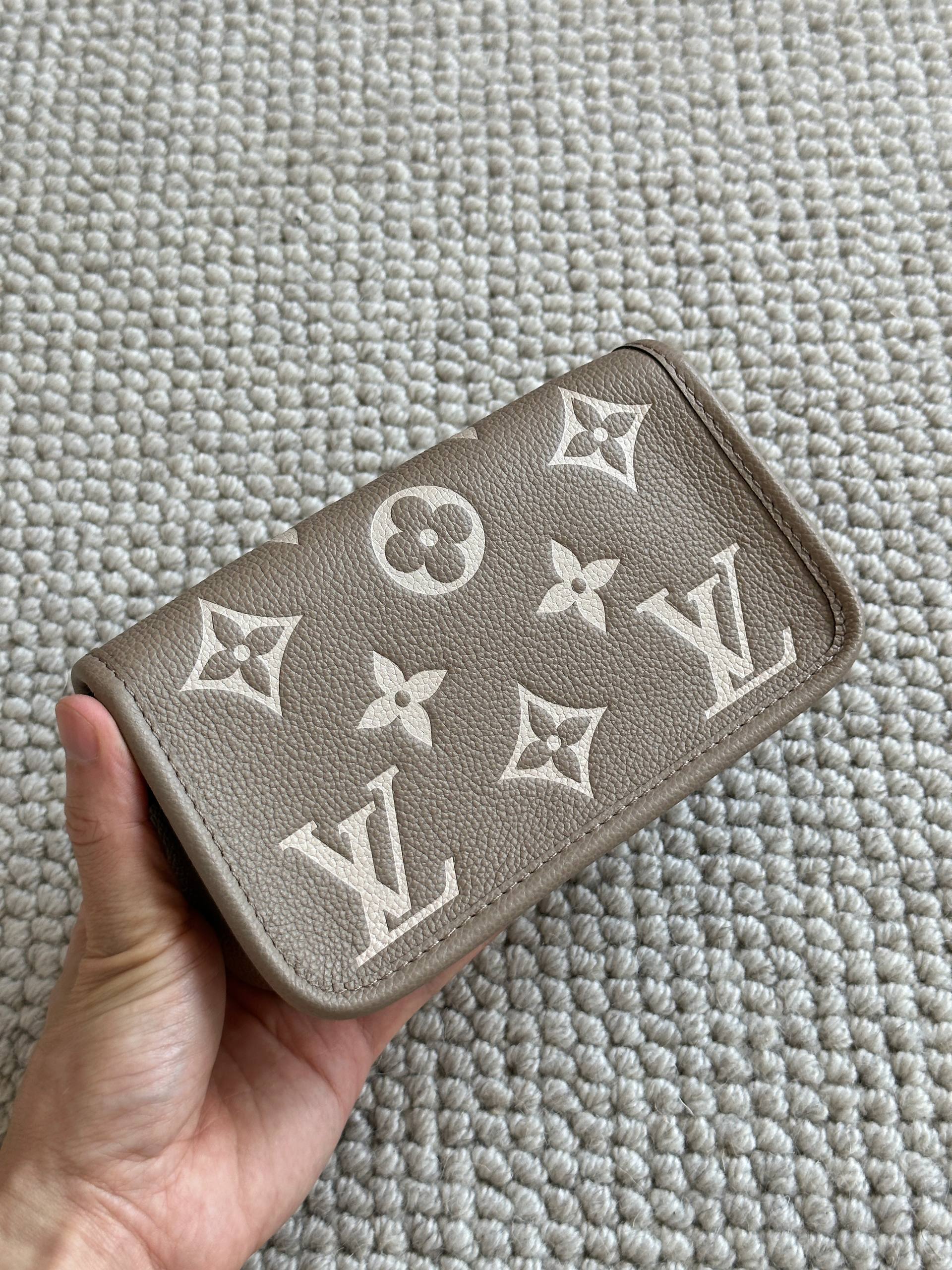 Louis Vuitton Grey Monogram Embossed Mini Metis Messenger Bag