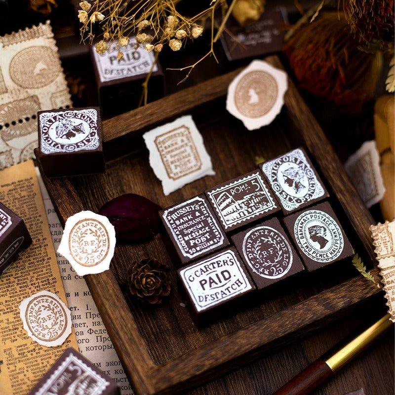 7011 Wooden Stamps Big Day Serie