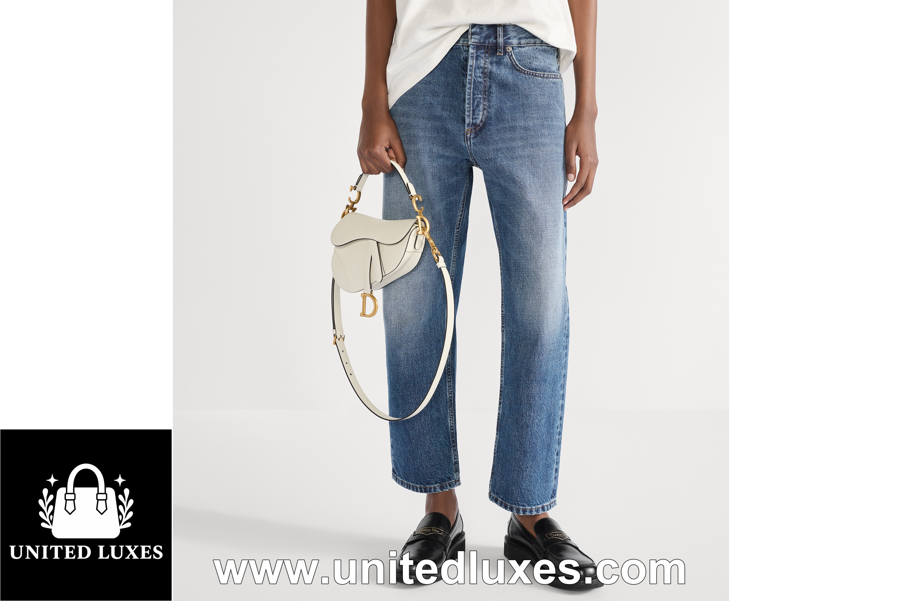 Replica Mini Saddle Bag with Strap