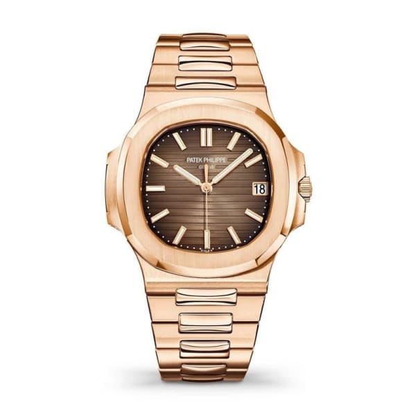 Patek Philippe Nautilus Rose Gold 5711-1R-001 with Light/Dark Brown Gradated dial【1:1 Replica】