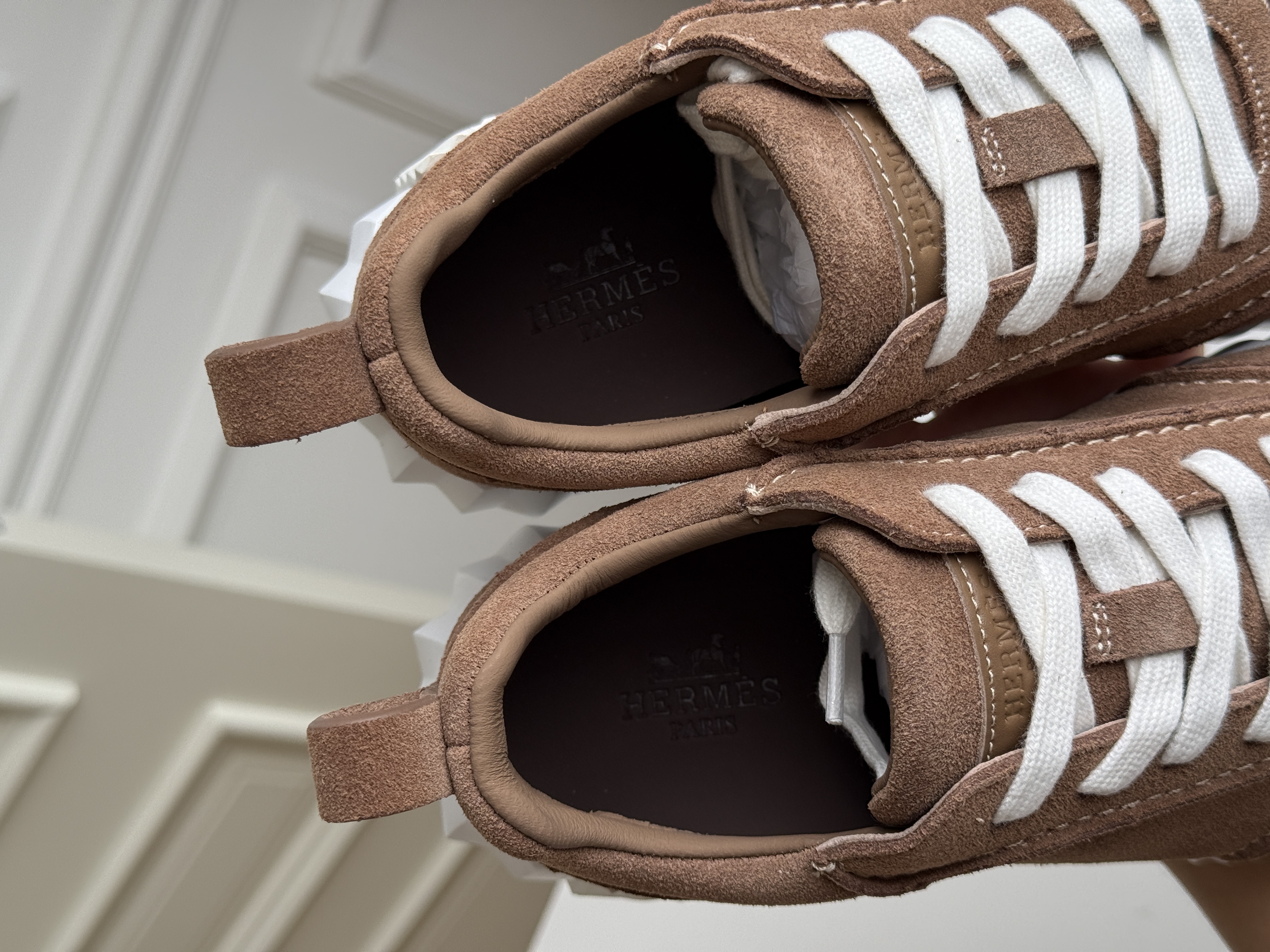 Hermès Bouncing Suede Sneakers