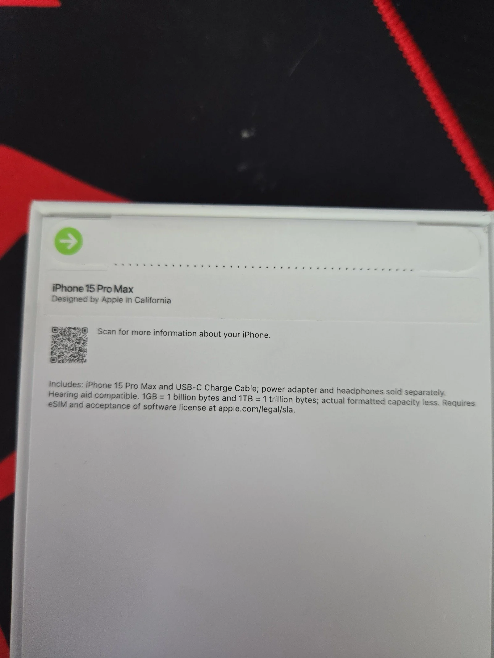 iphone15 pro max phone Apple Like new 8A665