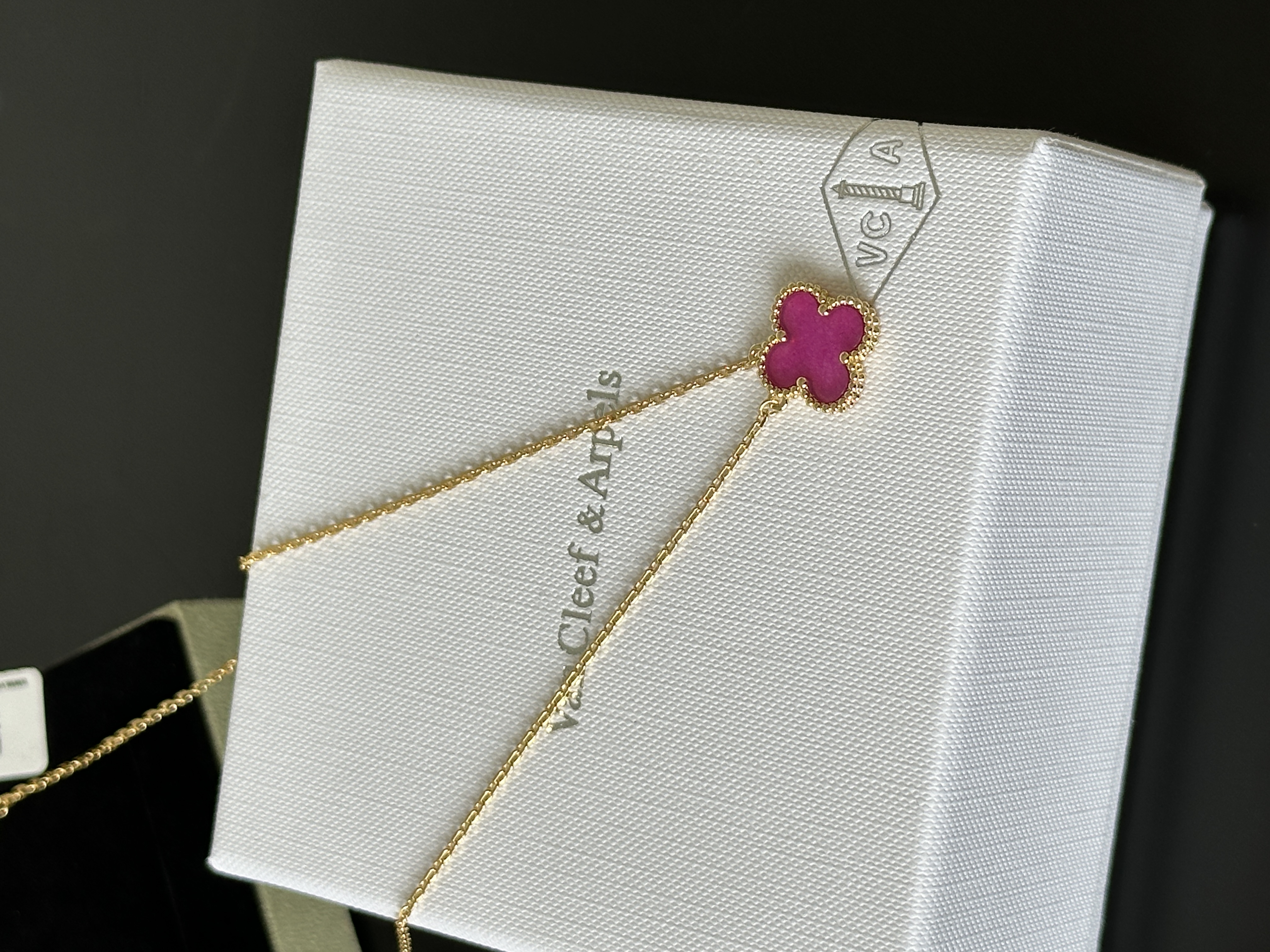 Van Cleef & Arpels Alhambra Single Motif Necklace