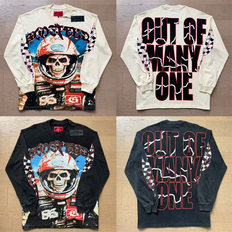 Godspeed Skull Racing Driver Long Sleeve 2 Colors